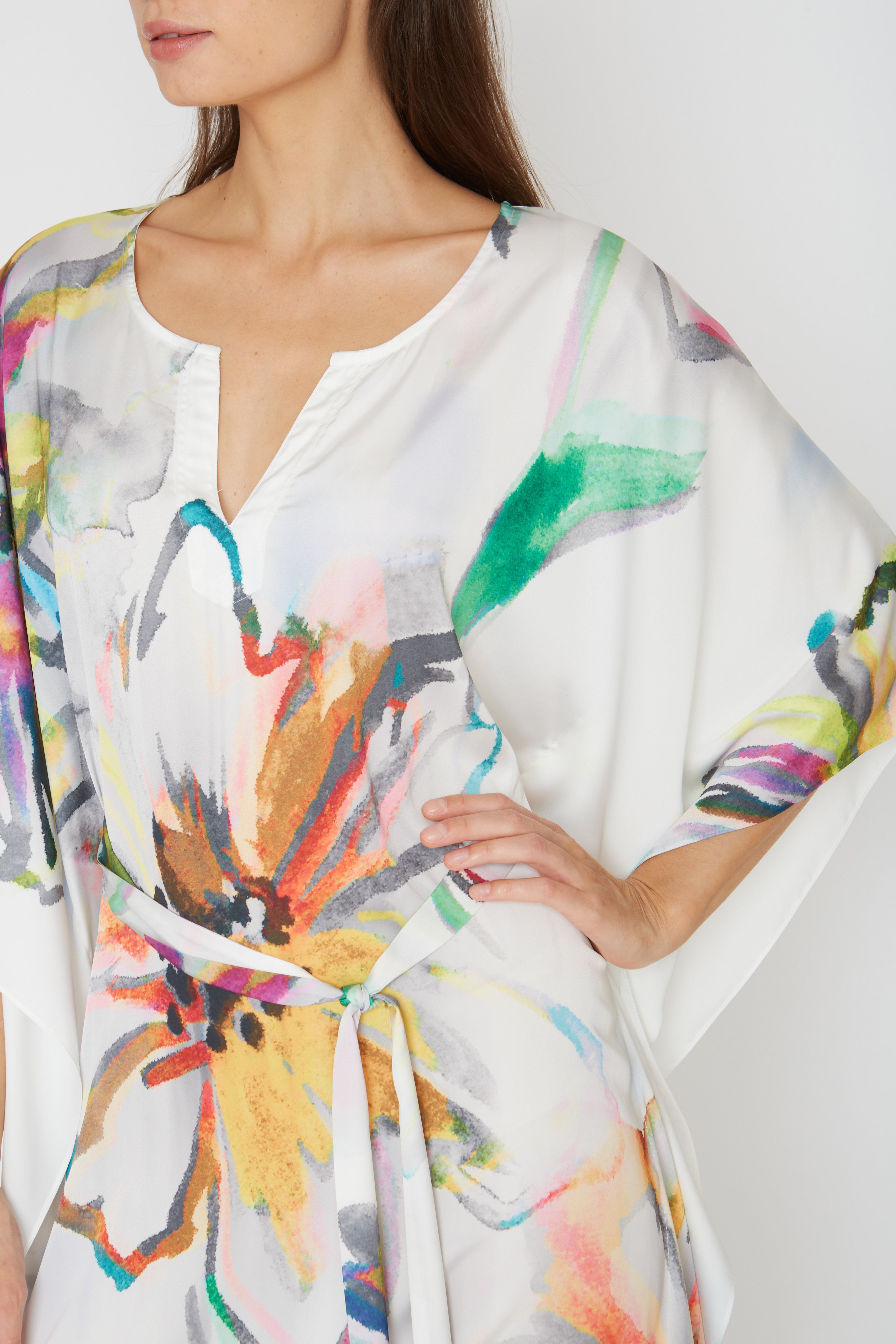 Aquarelle Short Caftan