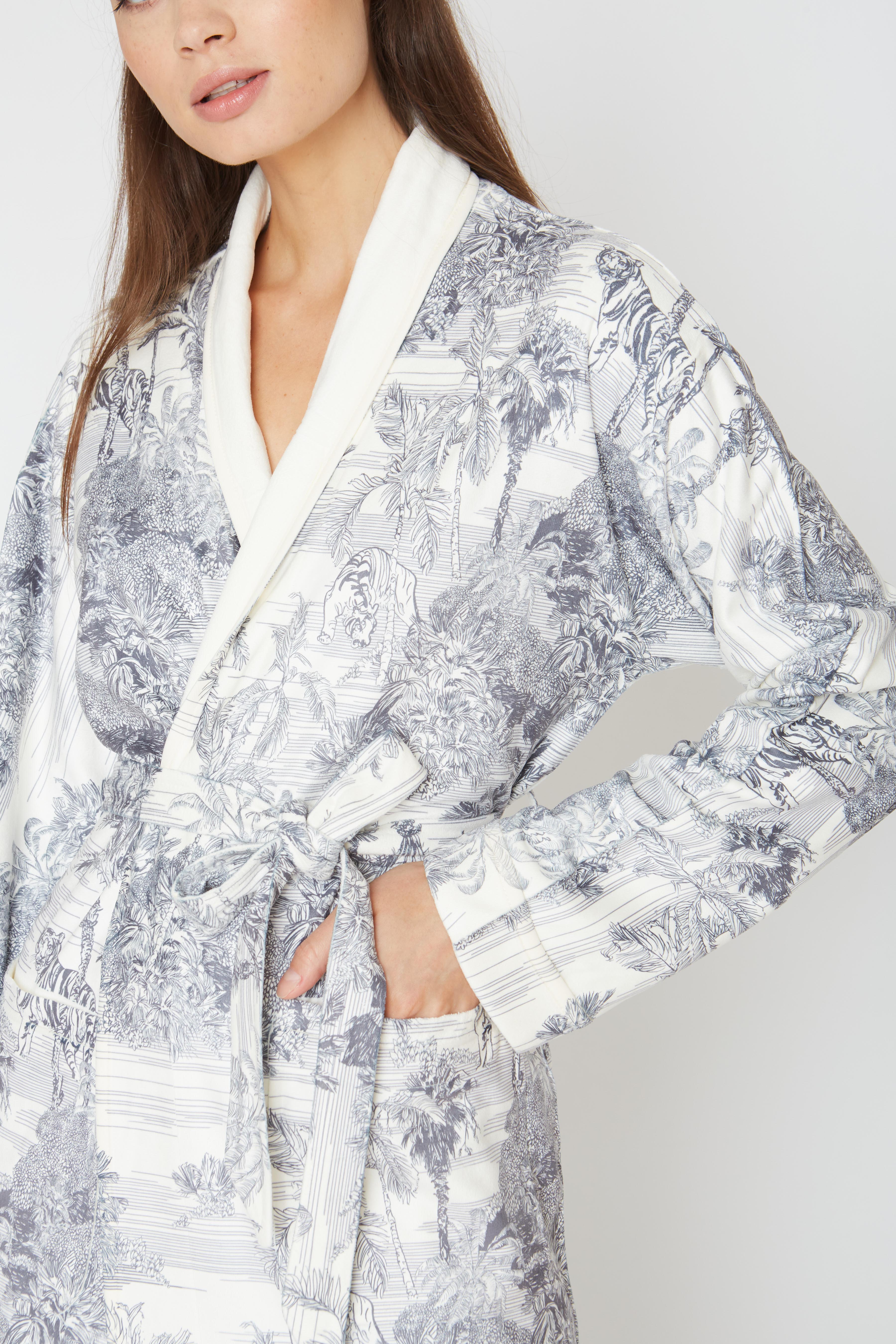 Landscape Grey Long Robe