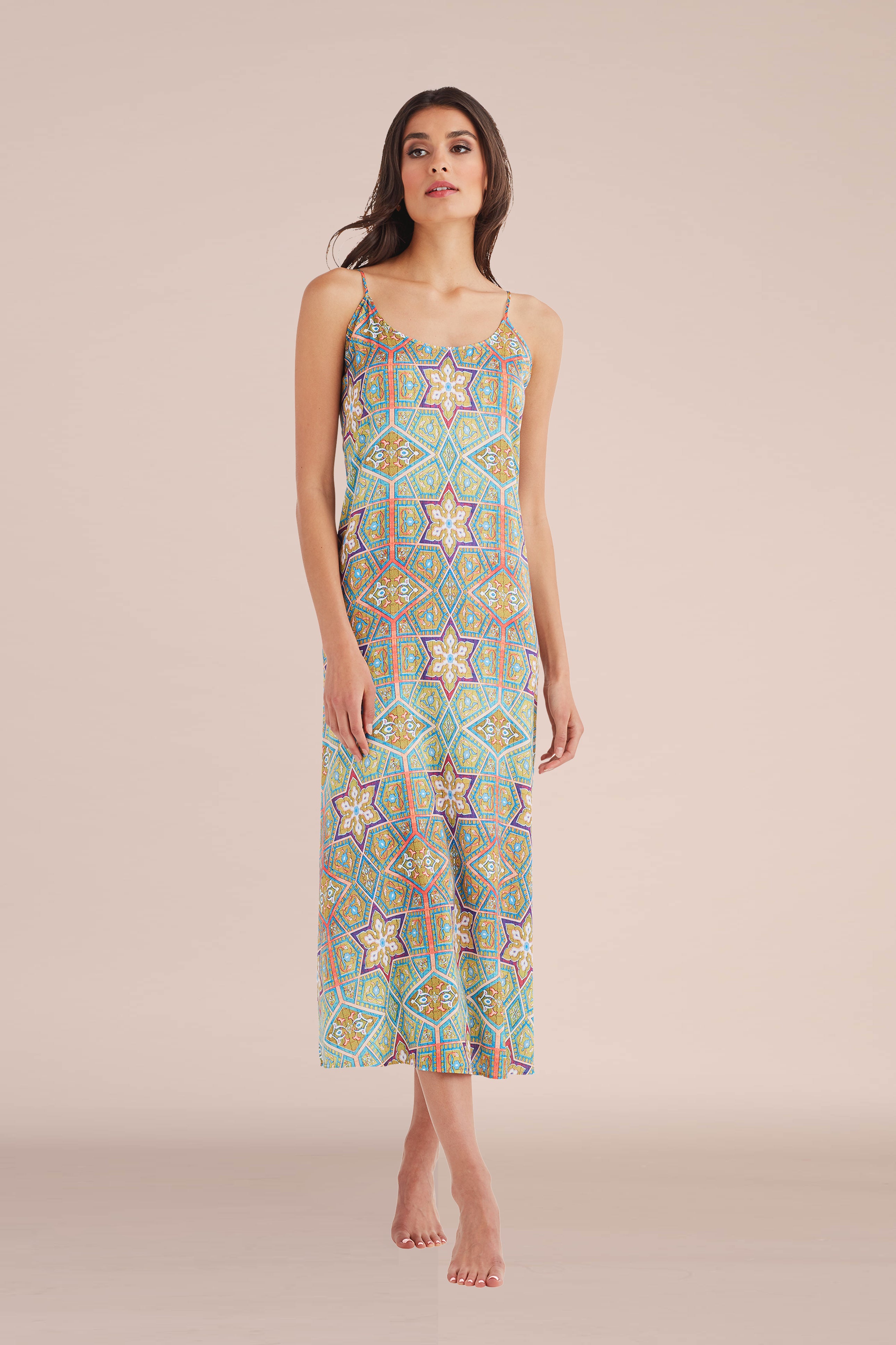 La Mamounia Coral Long Chemise