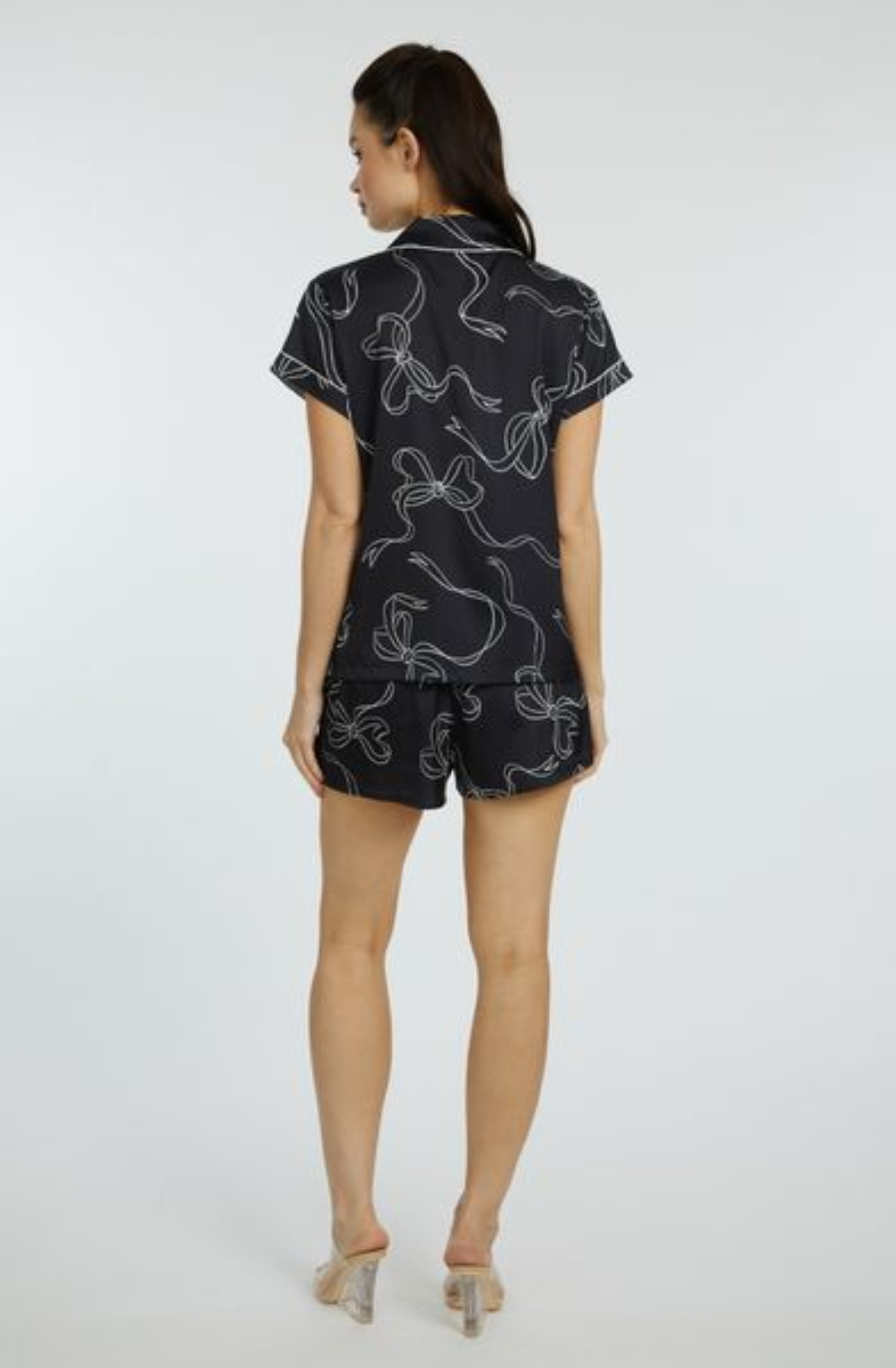 Bow Noir Short PJ