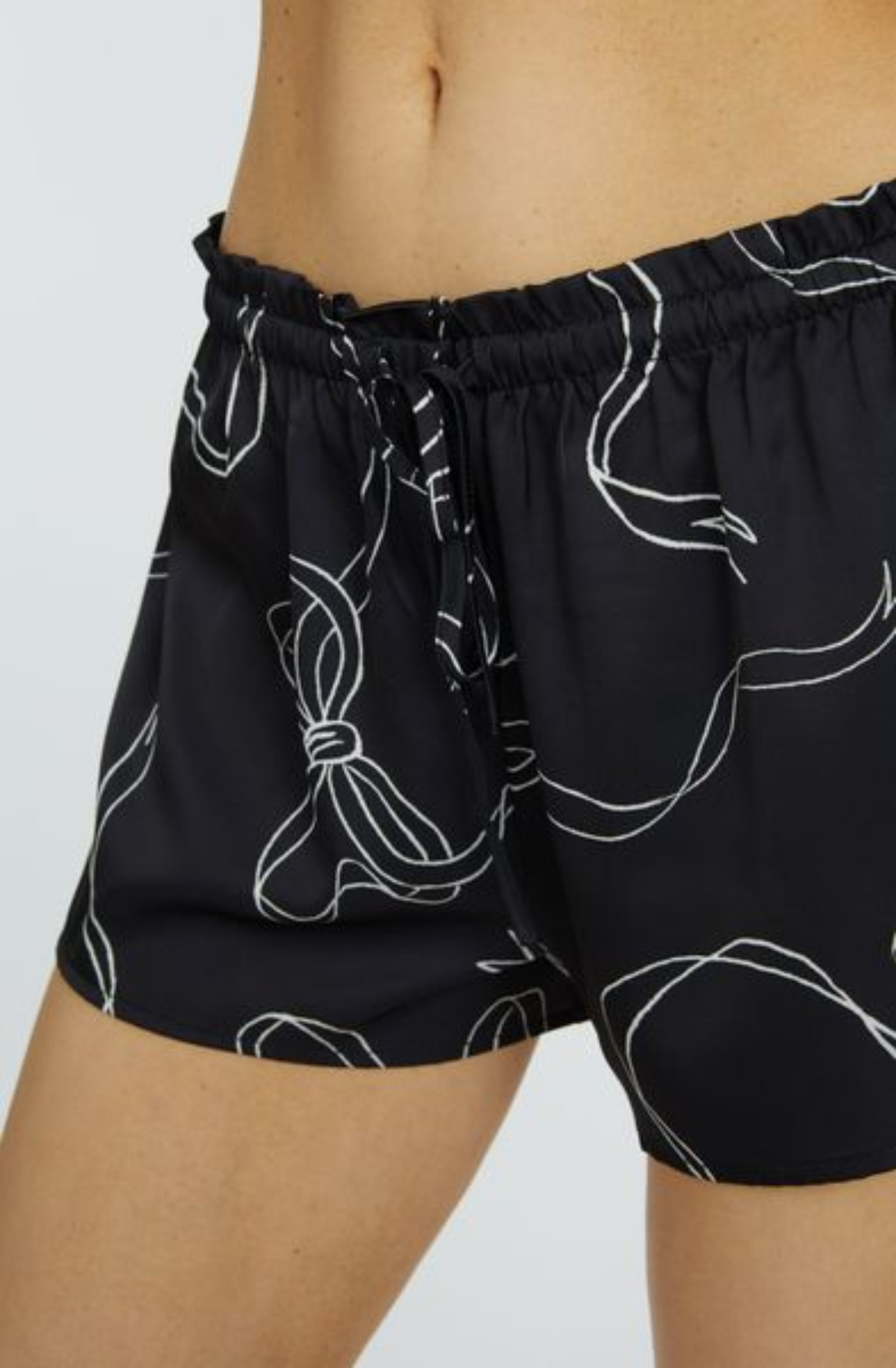 Bow Noir Short PJ