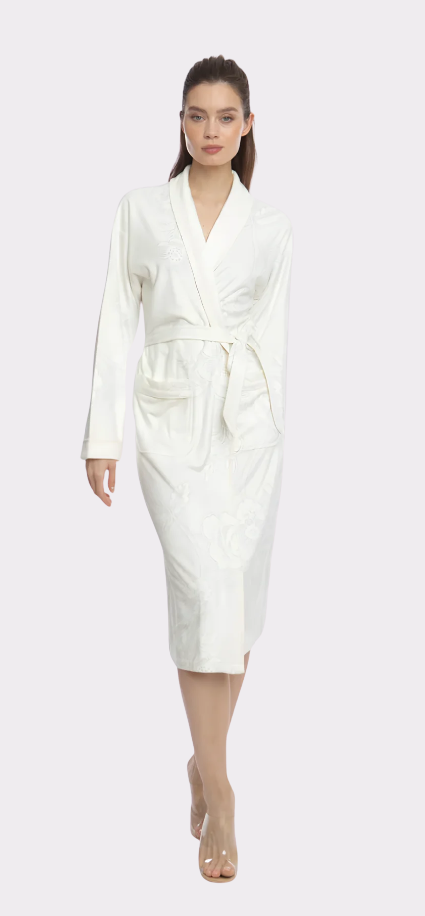 Bliss Angel White Long Robe