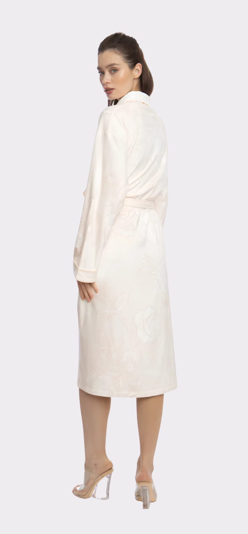 Bliss Rose Gold Long Robe