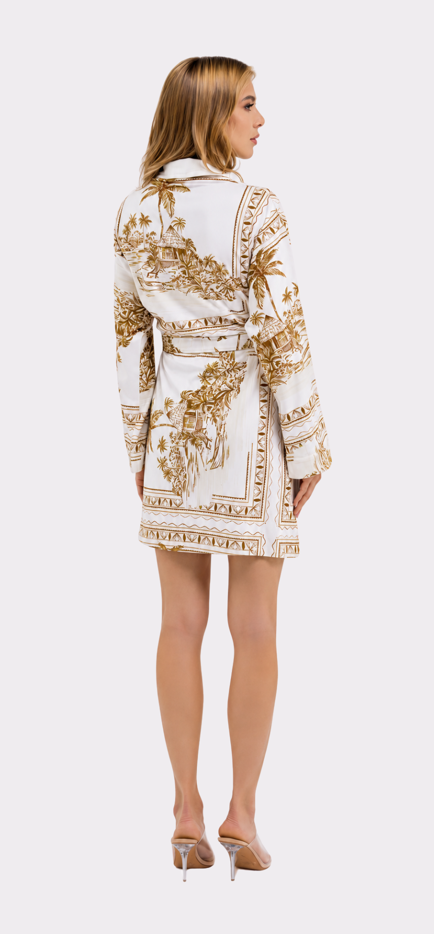 Bungalow Golden Short Robe
