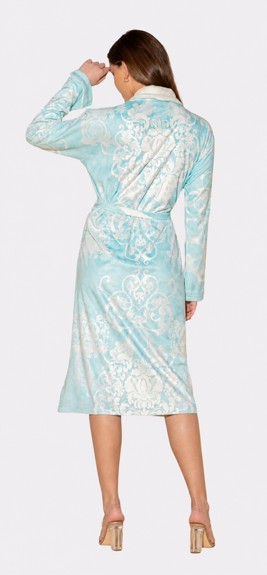 Romantique Blue Long Robe