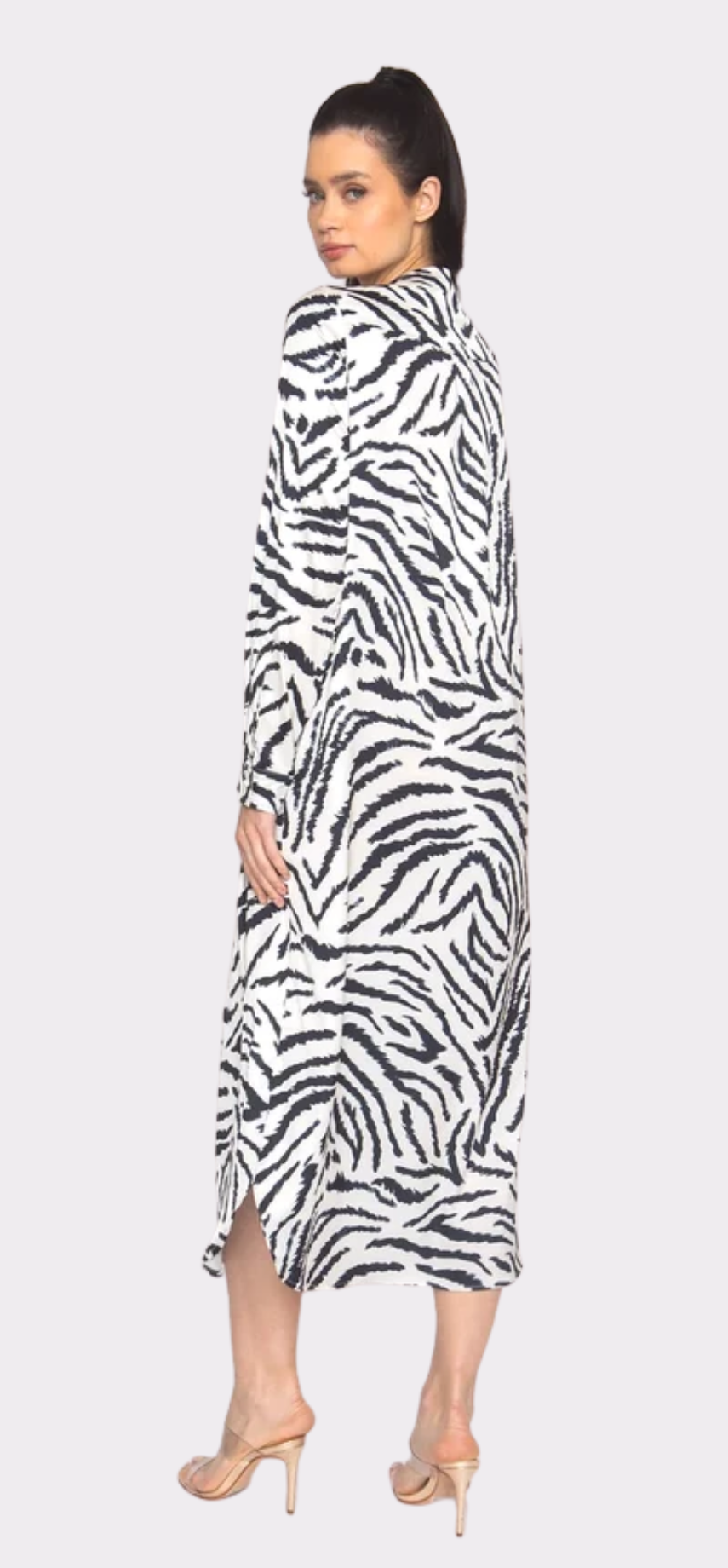 Madagascar Long Sleeve Tunic Dress