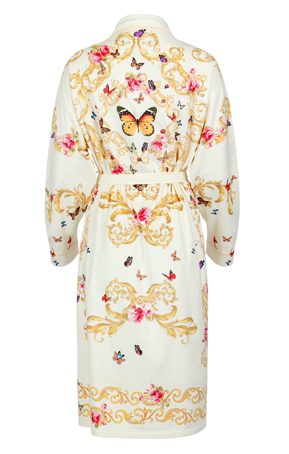 White Butterflies Long Robe