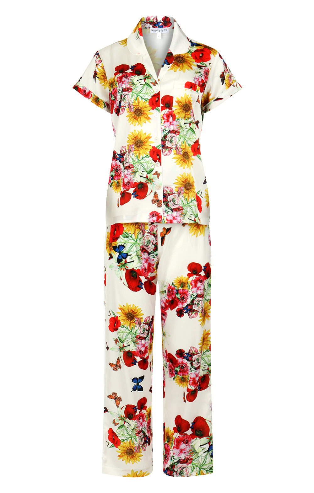 Bouquet Short Sleeve & Pant PJ Set