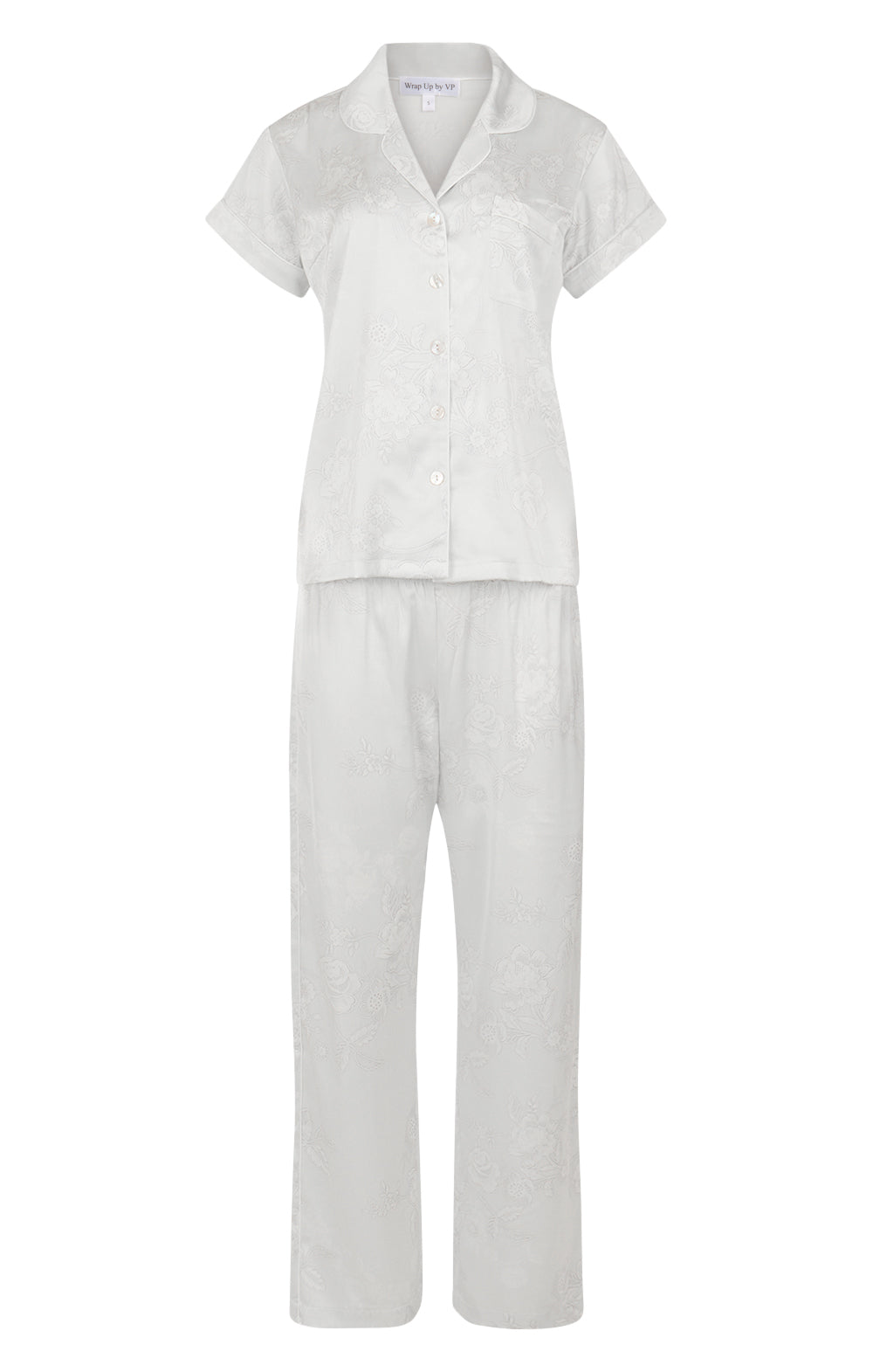 Bliss Angel White Short Sleeve & Pant PJ Set