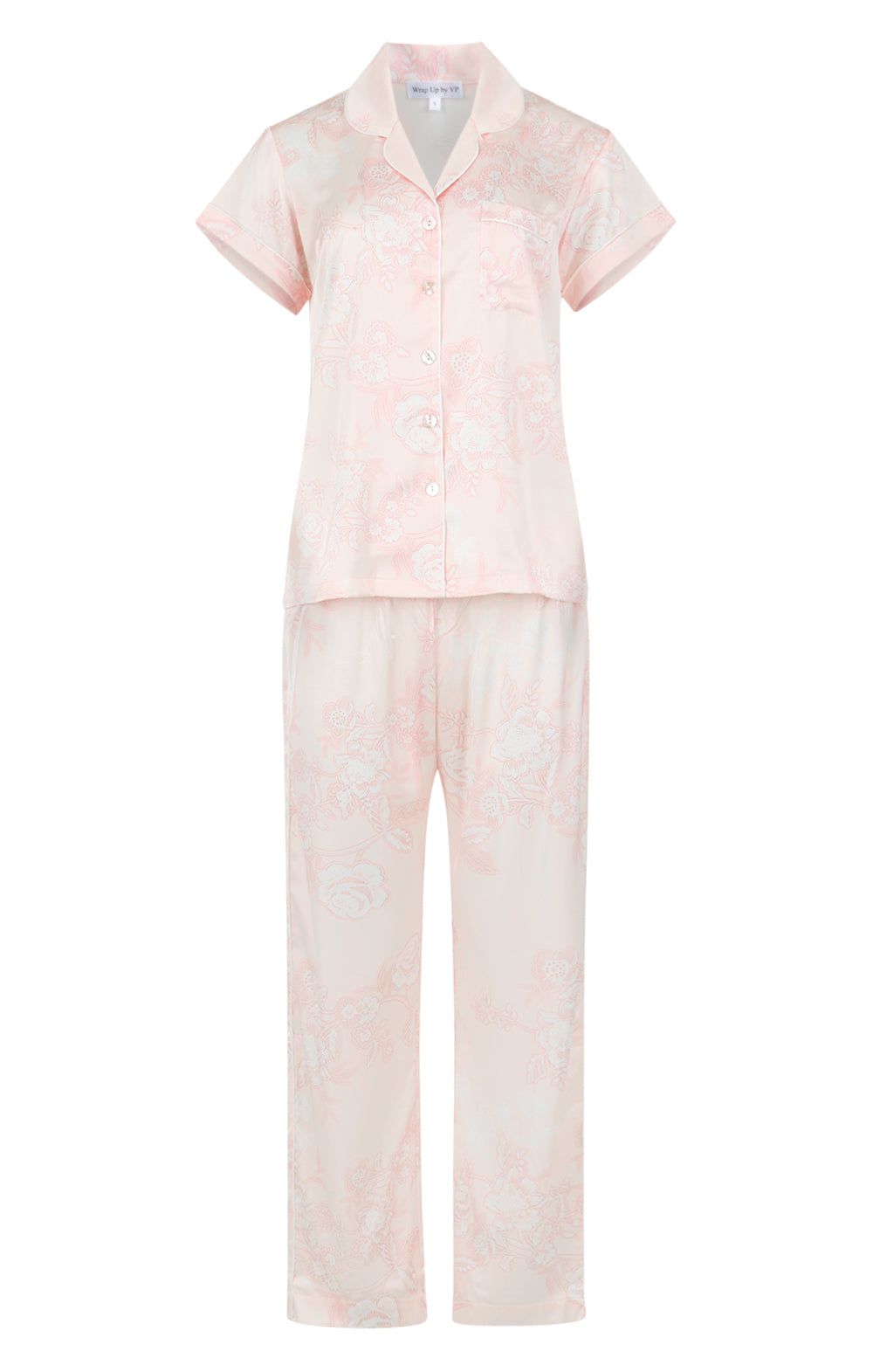 Bliss Rose Short Sleeve & Pant PJ Set