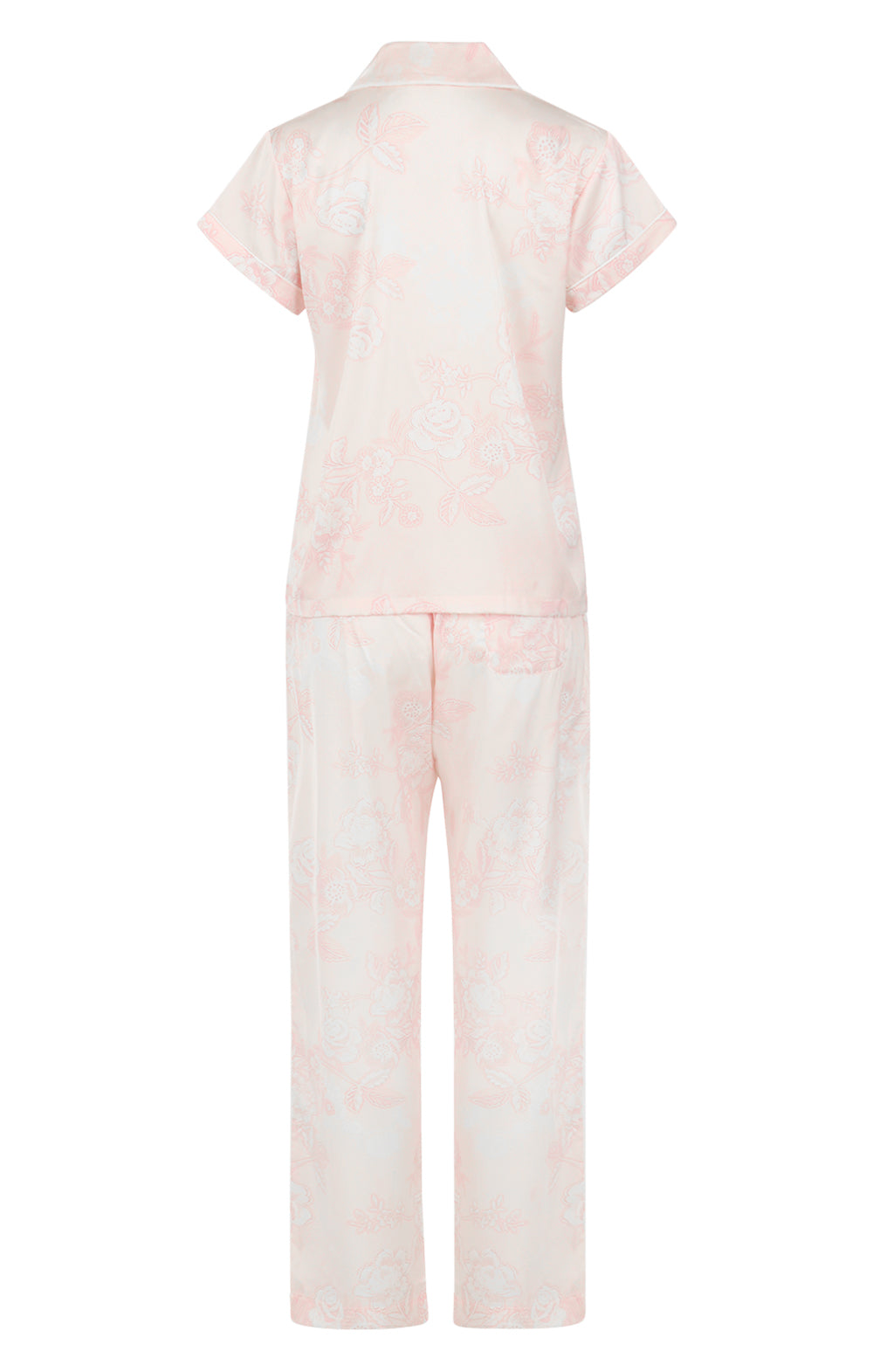 Bliss Rose Short Sleeve & Pant PJ Set