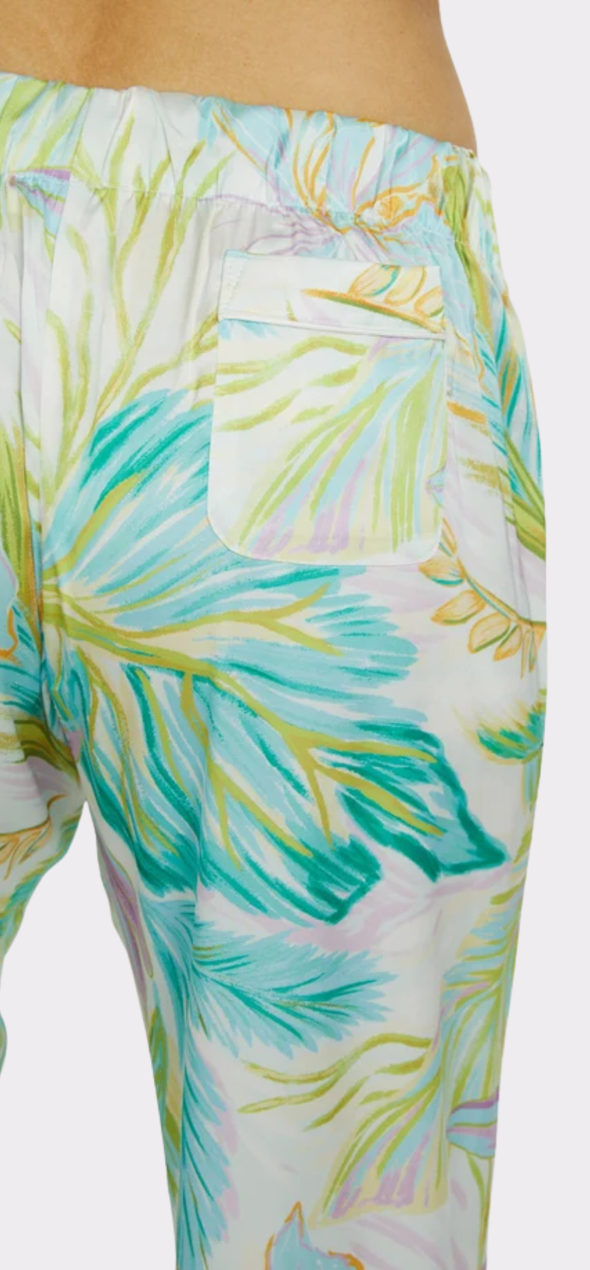 Bahamas Green Long PJ Set