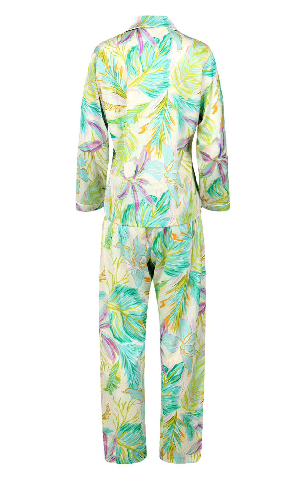 Bahamas Green Long PJ Set