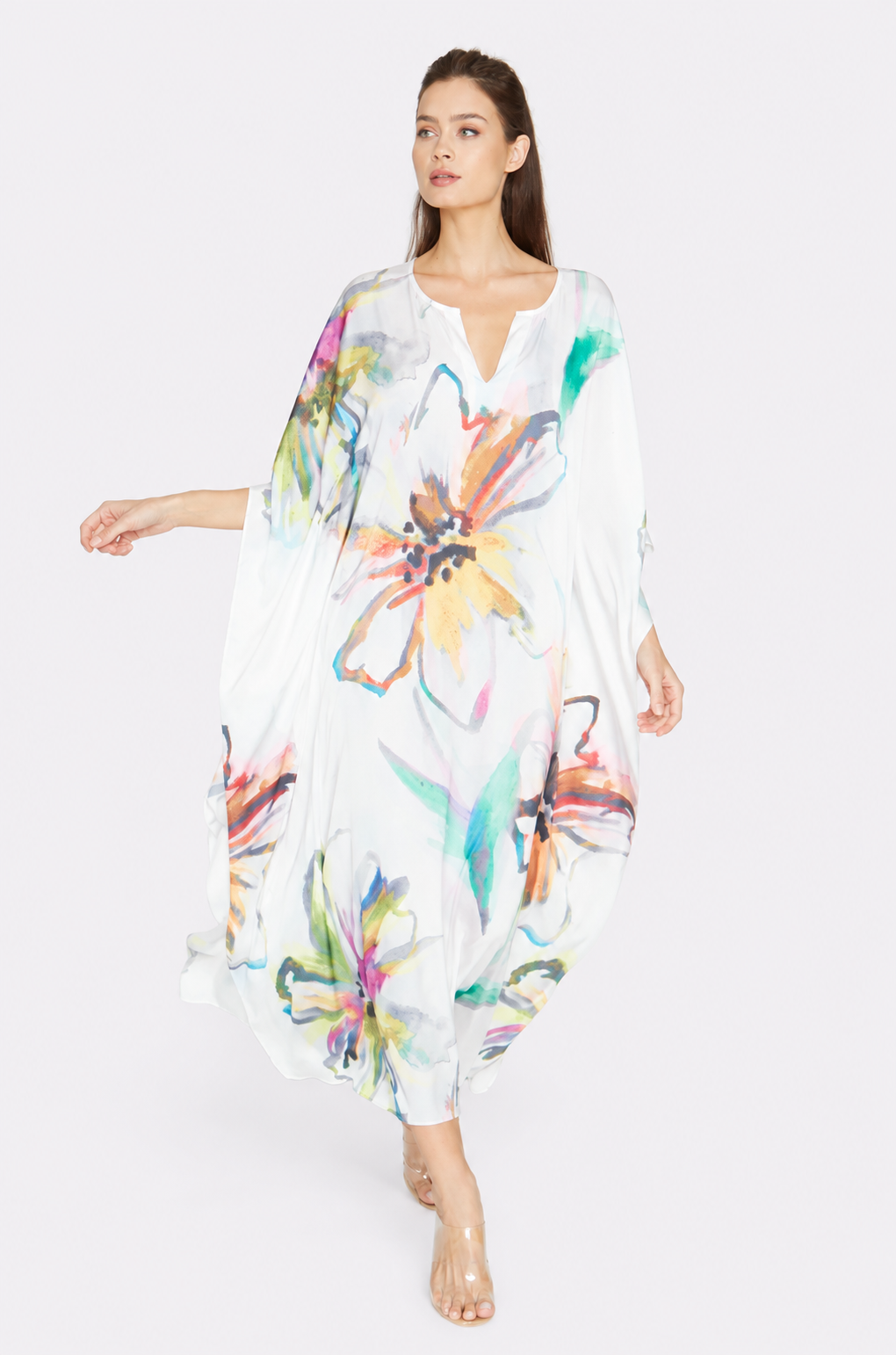 Aquarelle Long Caftan