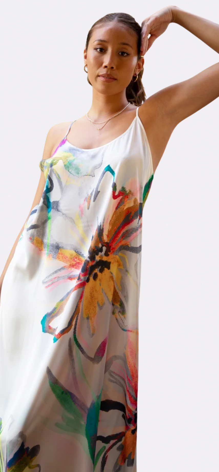 Aquarelle Long Chemise