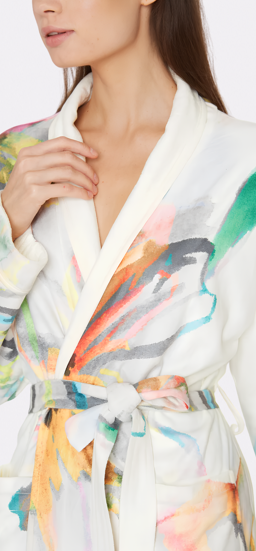 Aquarelle Long Robe