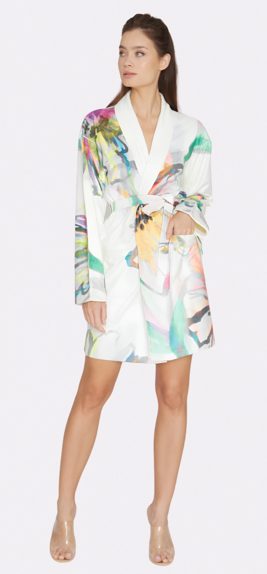 Aquarelle Short Robe