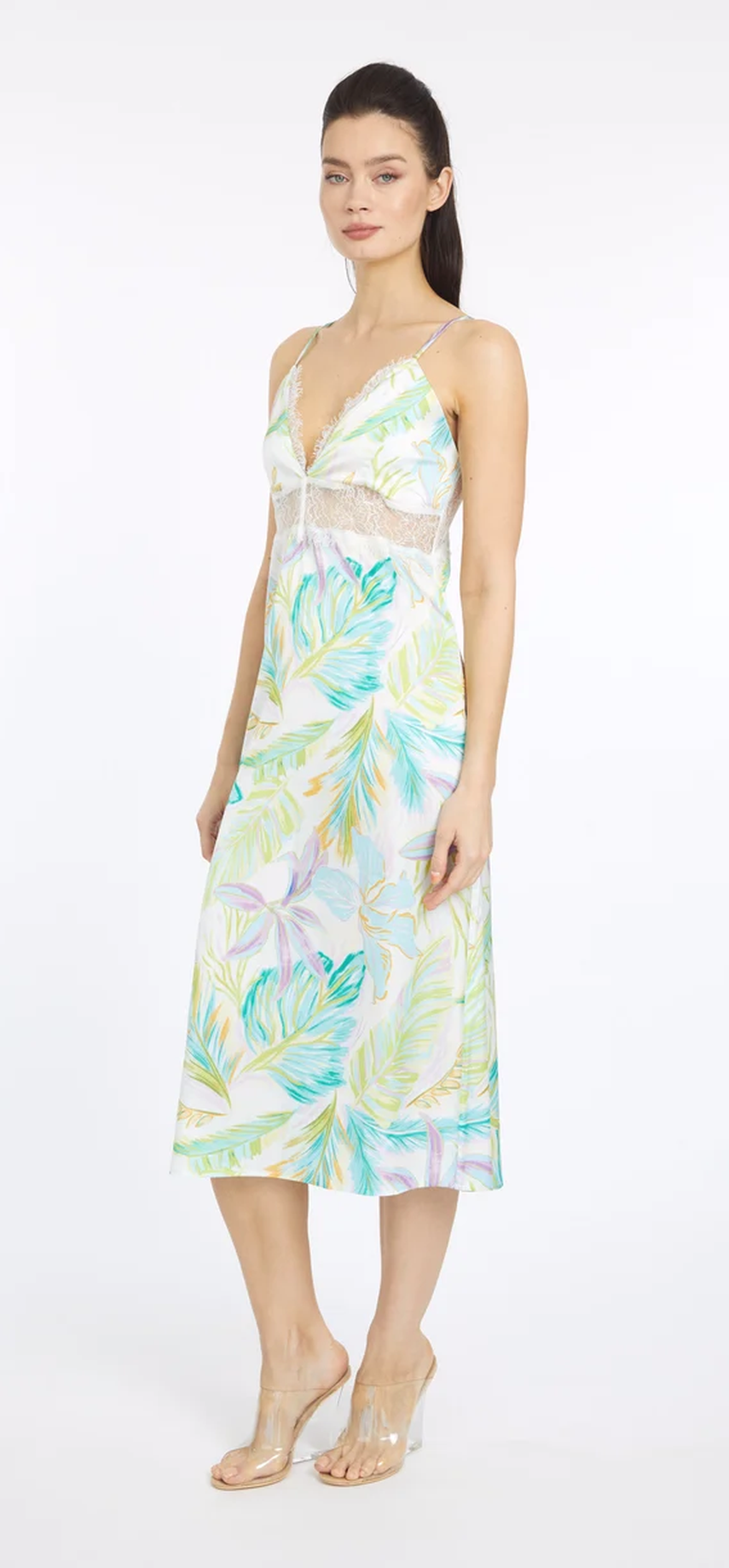 Bahamas Green Lace Dress