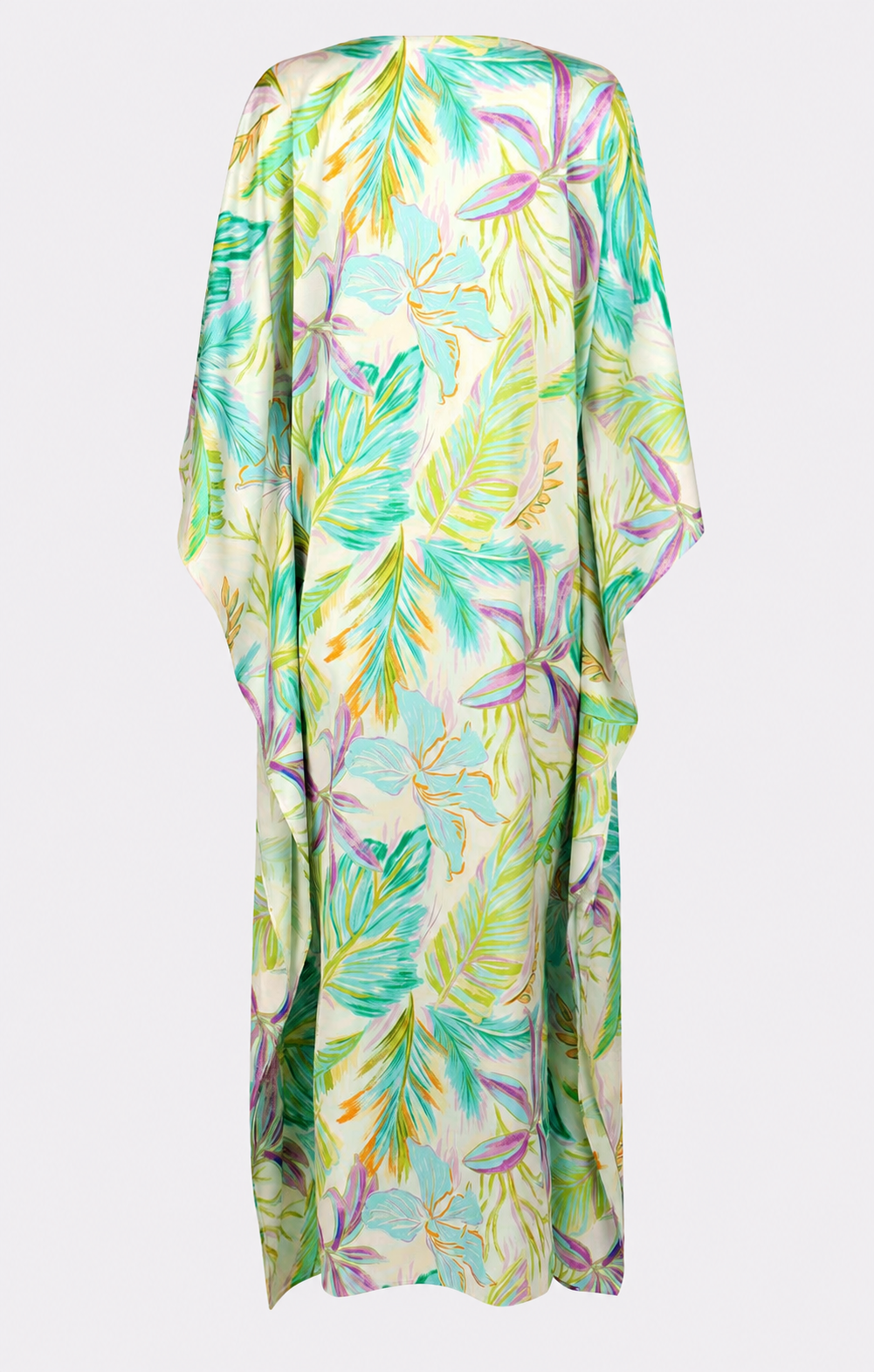 Bahamas Green Long Caftan