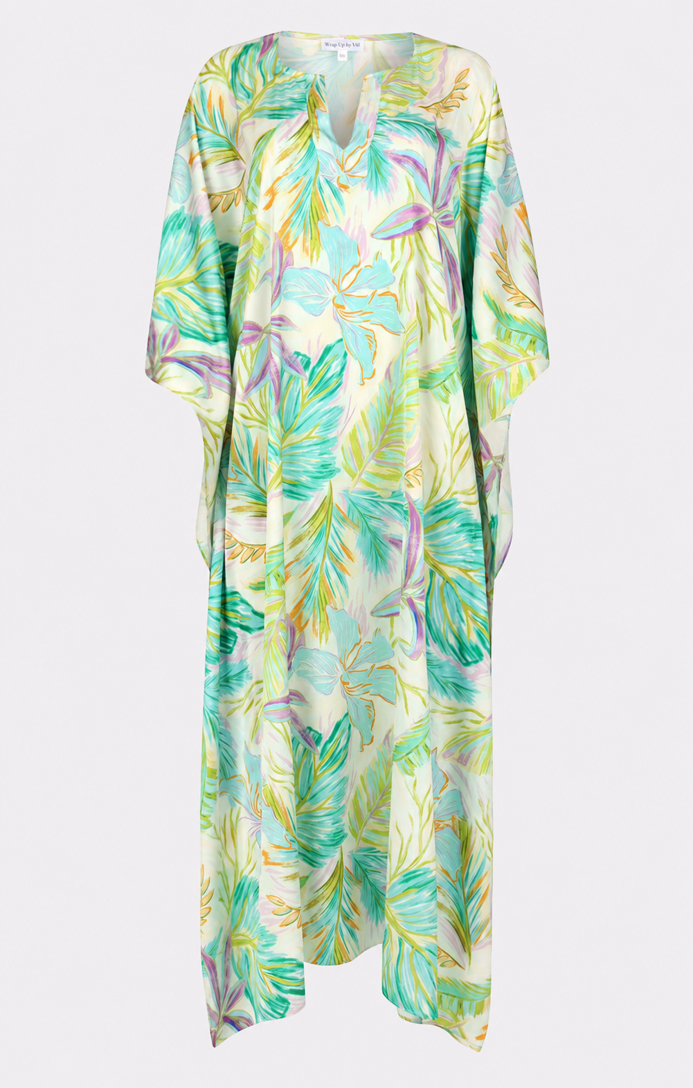 Bahamas Green Long Caftan