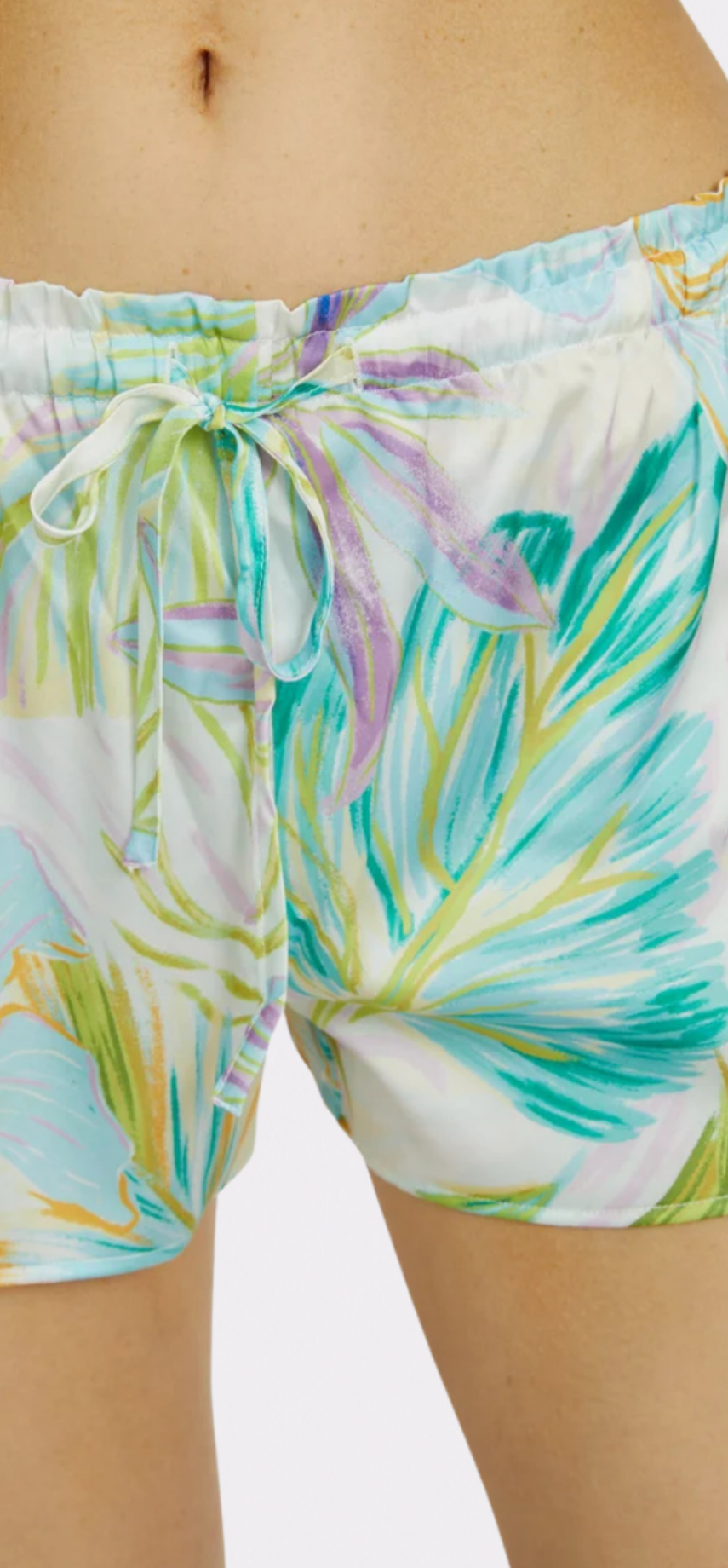 Bahamas Green Short PJ Set