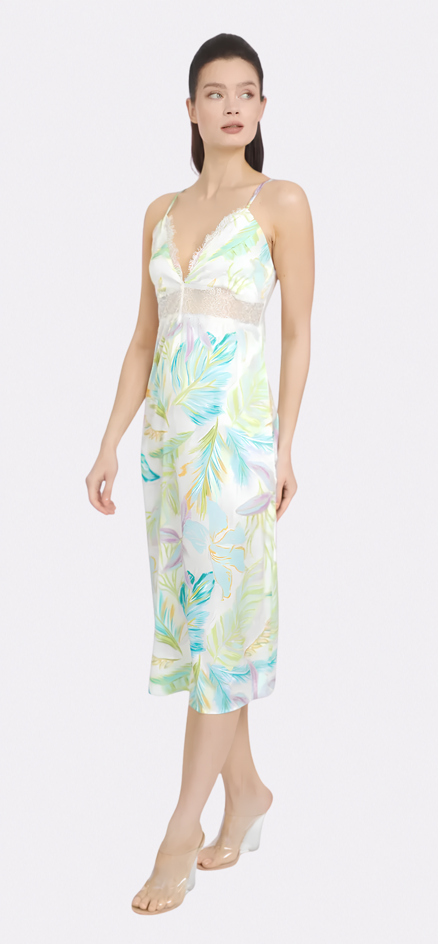 Bahamas Green Lace Dress