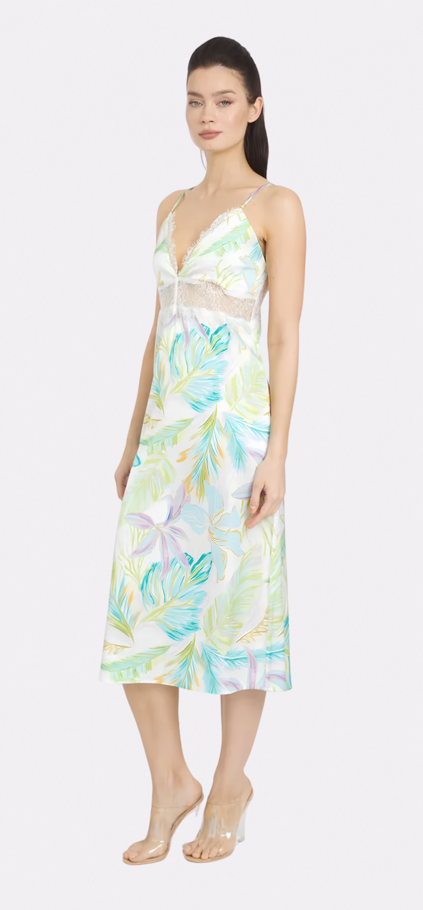 Bahamas Green Lace Dress
