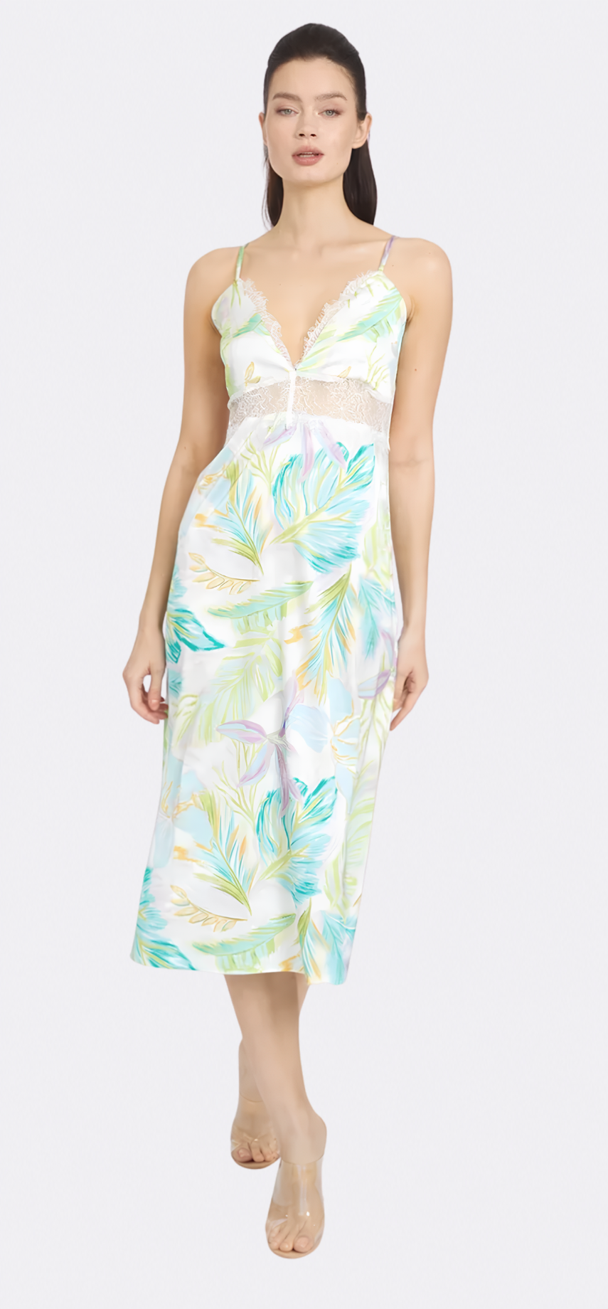 Bahamas Green Lace Dress