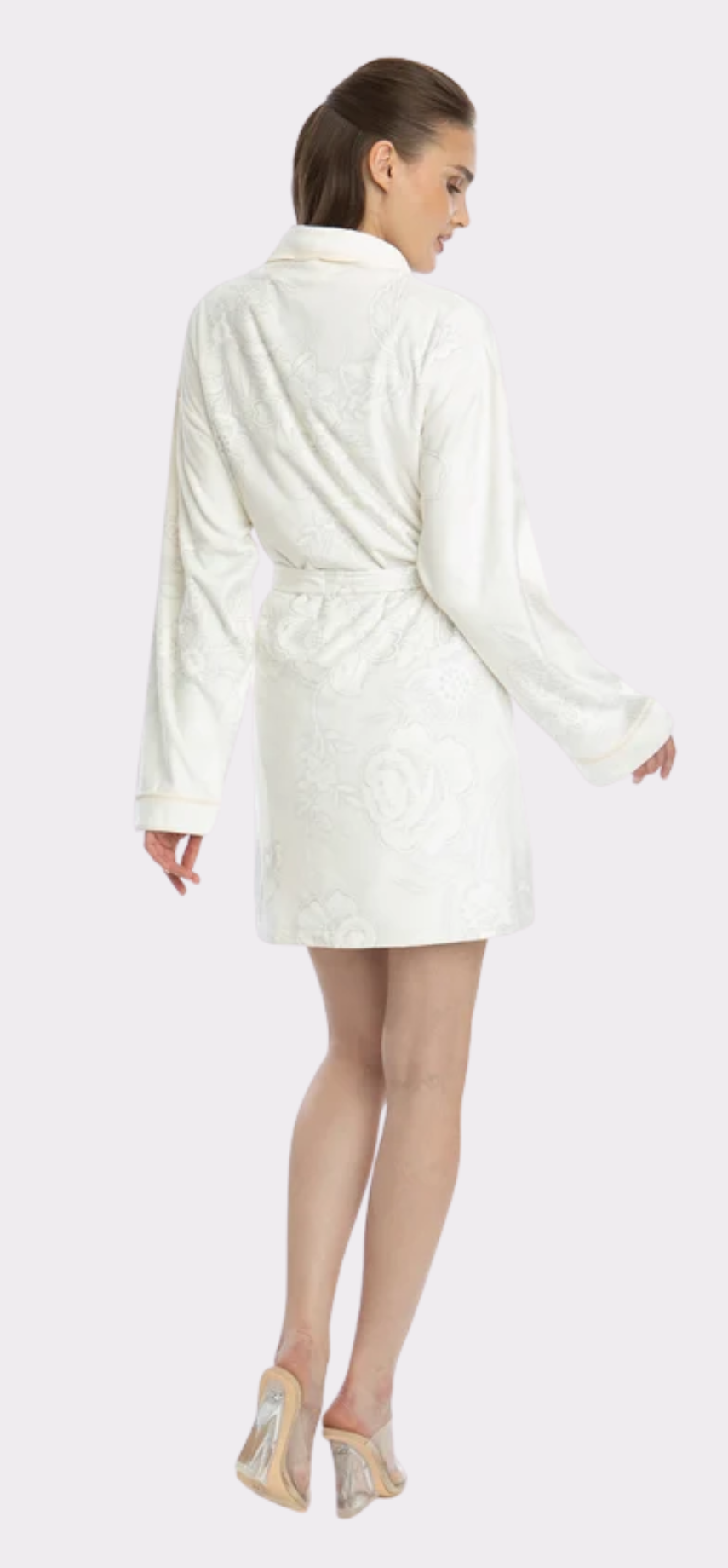 Bliss Angel White Short Robe