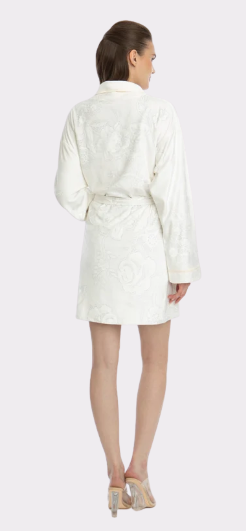 Bliss Angel White Short Robe