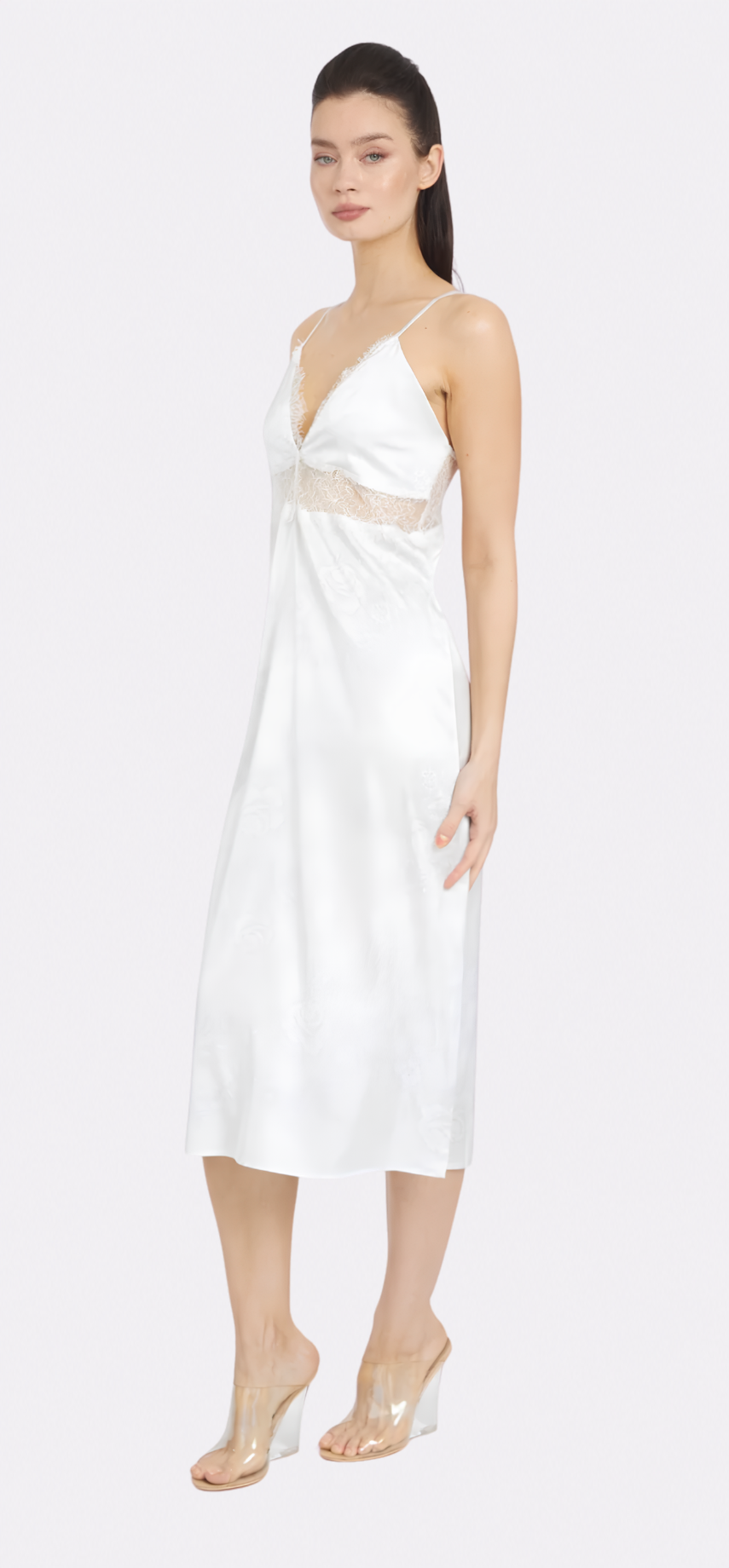 Bliss Angel White Lace Dress