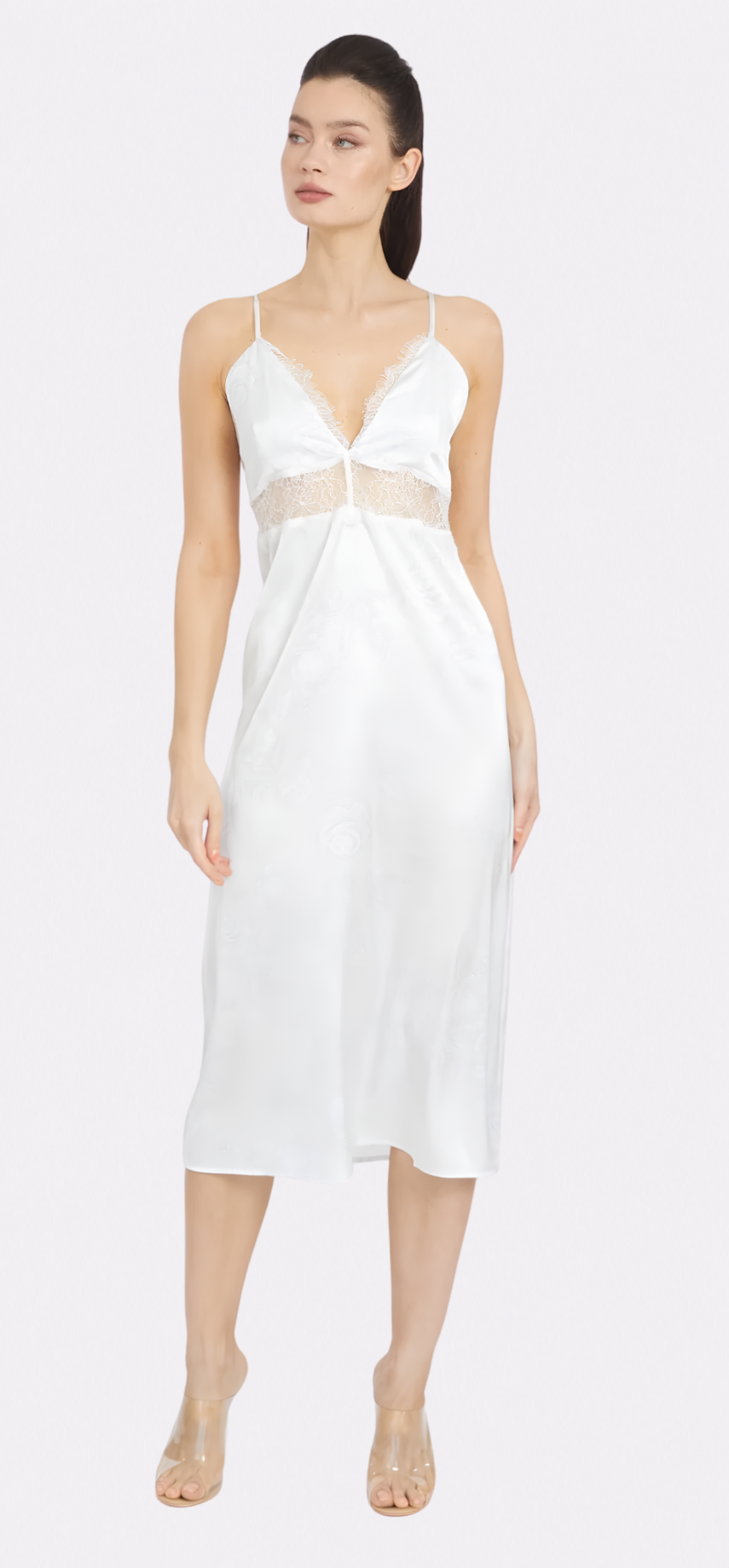 Bliss Angel White Lace Dress