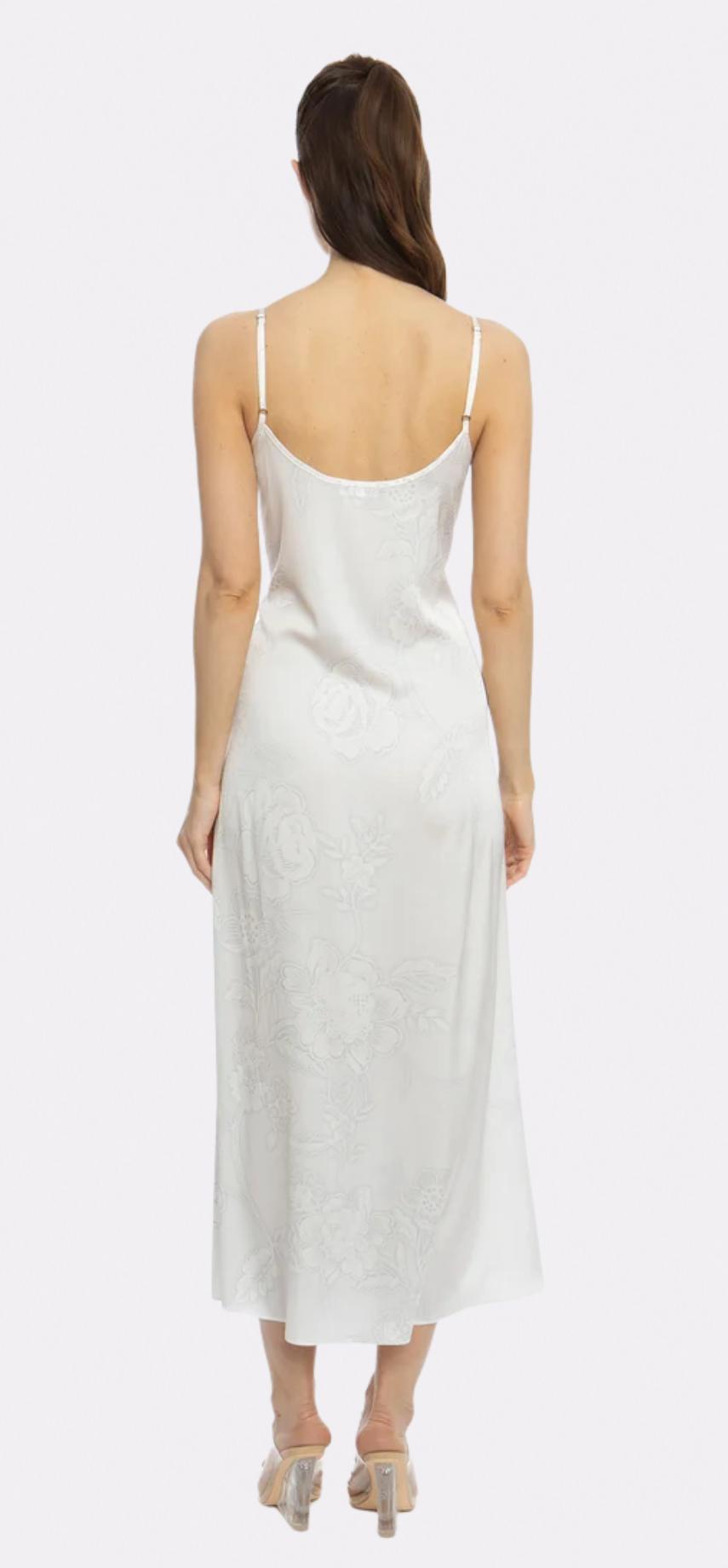 Bliss Angel White Long Chemise