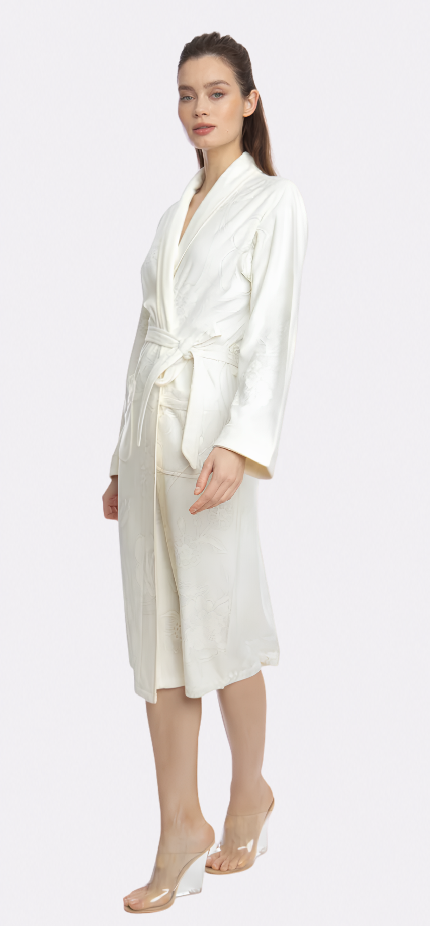 Bliss Angel White Long Robe