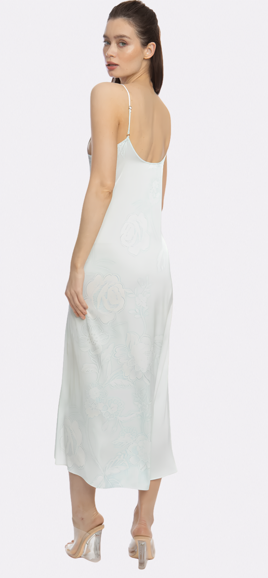Bliss Arctic Blue Long Chemise