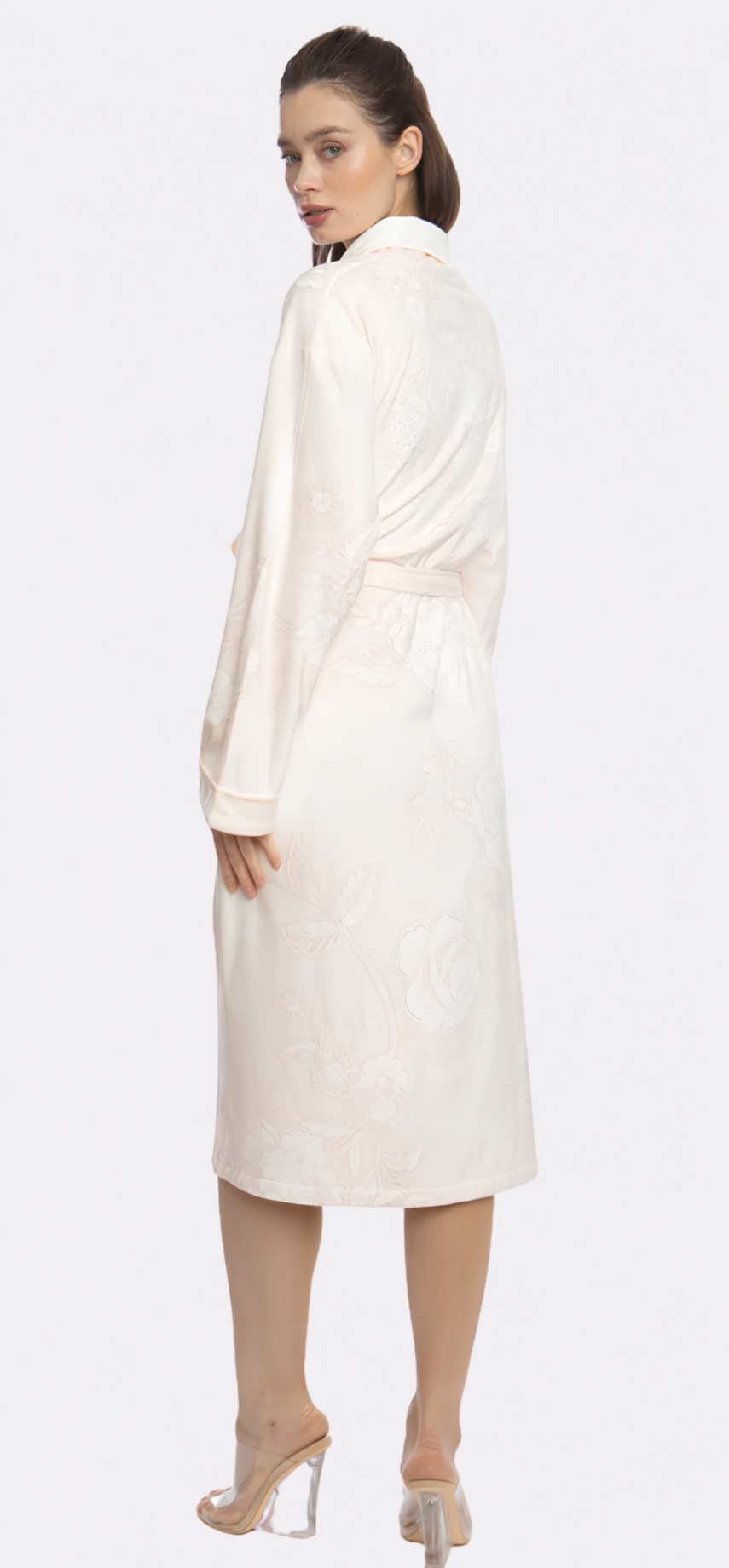 Bliss Rose Gold Long Robe