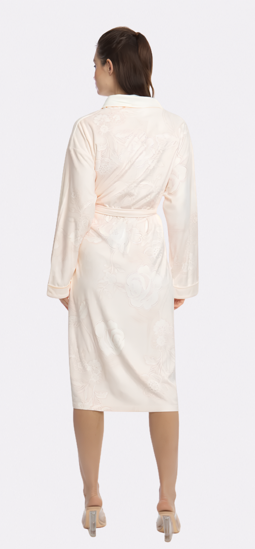 Bliss Rose Gold Long Robe