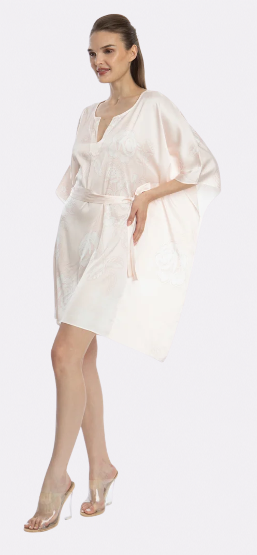 Bliss Rose Gold Short Caftan