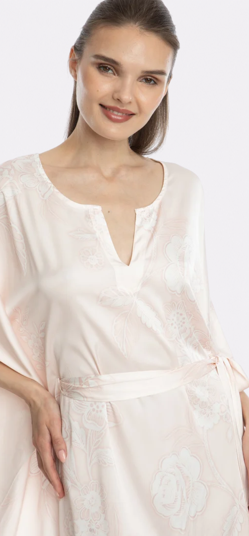 Bliss Rose Gold Short Caftan