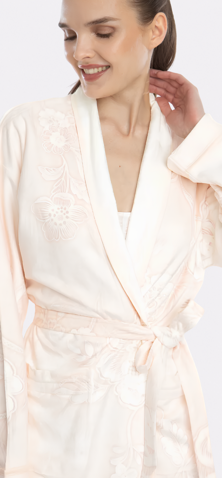 Bliss Rose Gold Short Robe