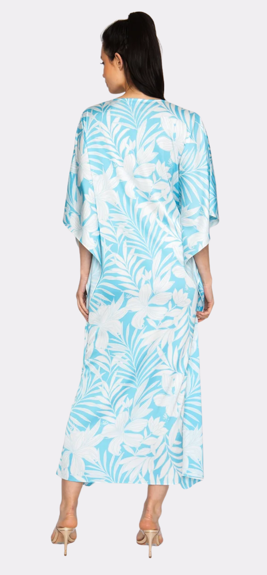 Blue Hawaii Long Caftan