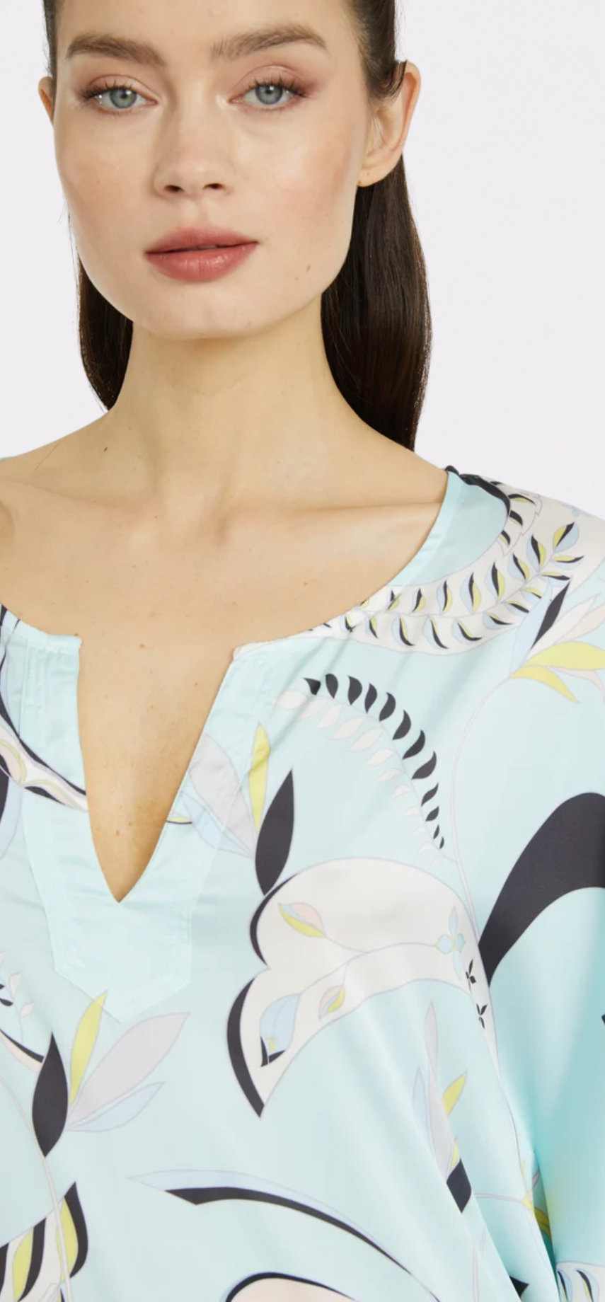 Blue Lagoon Long Caftan