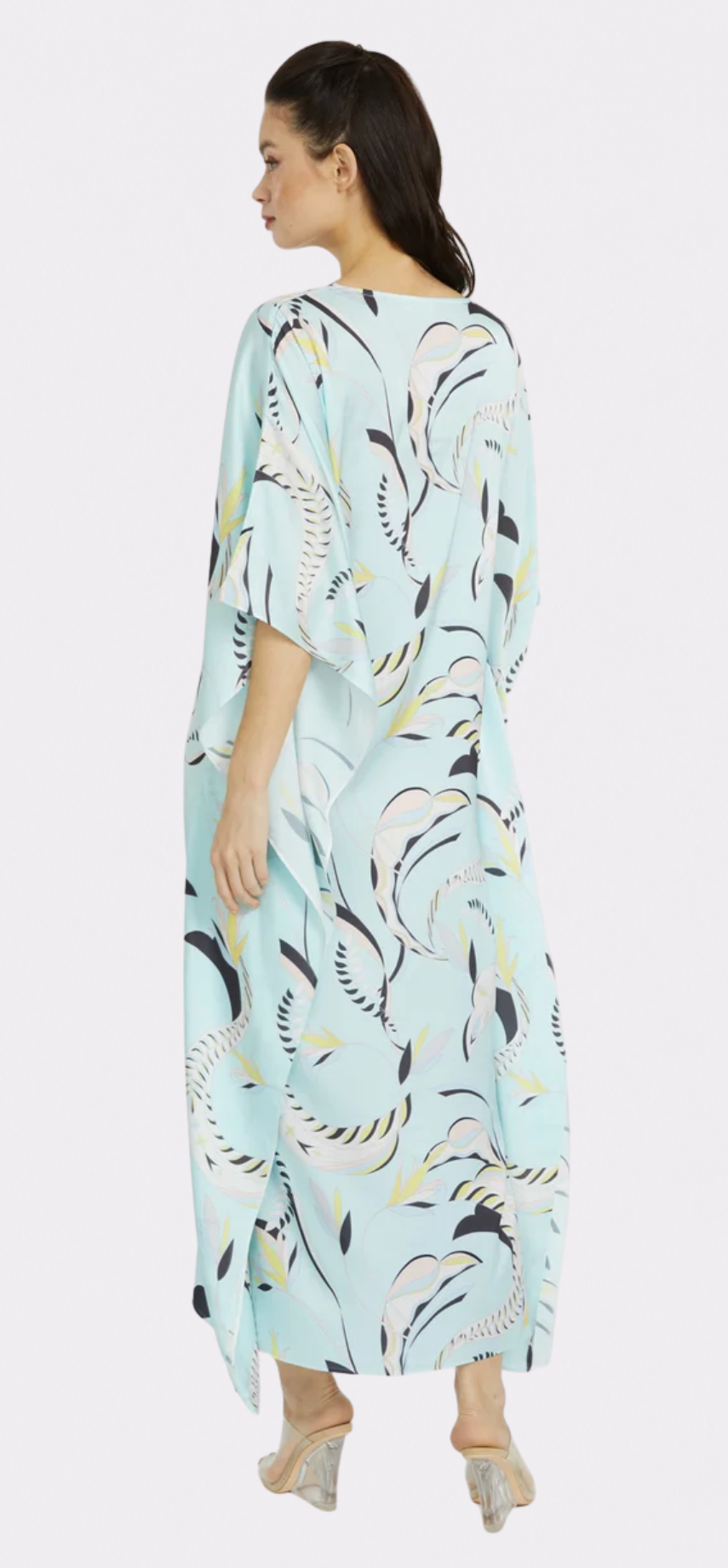 Blue Lagoon Long Caftan