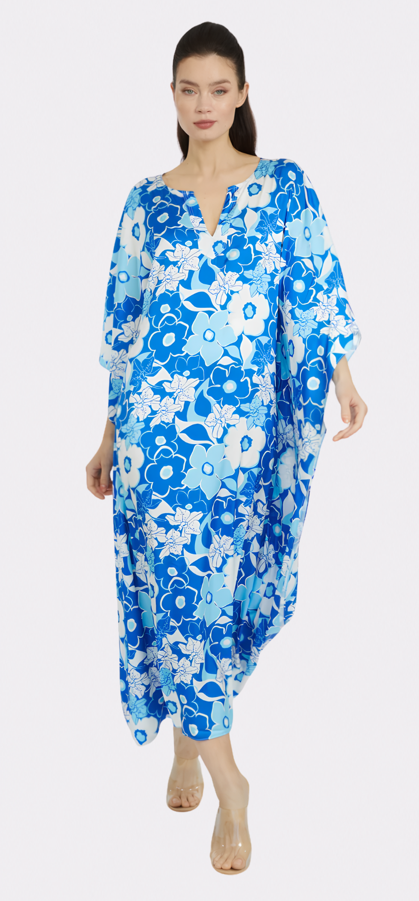 Blue Crush Long Caftan