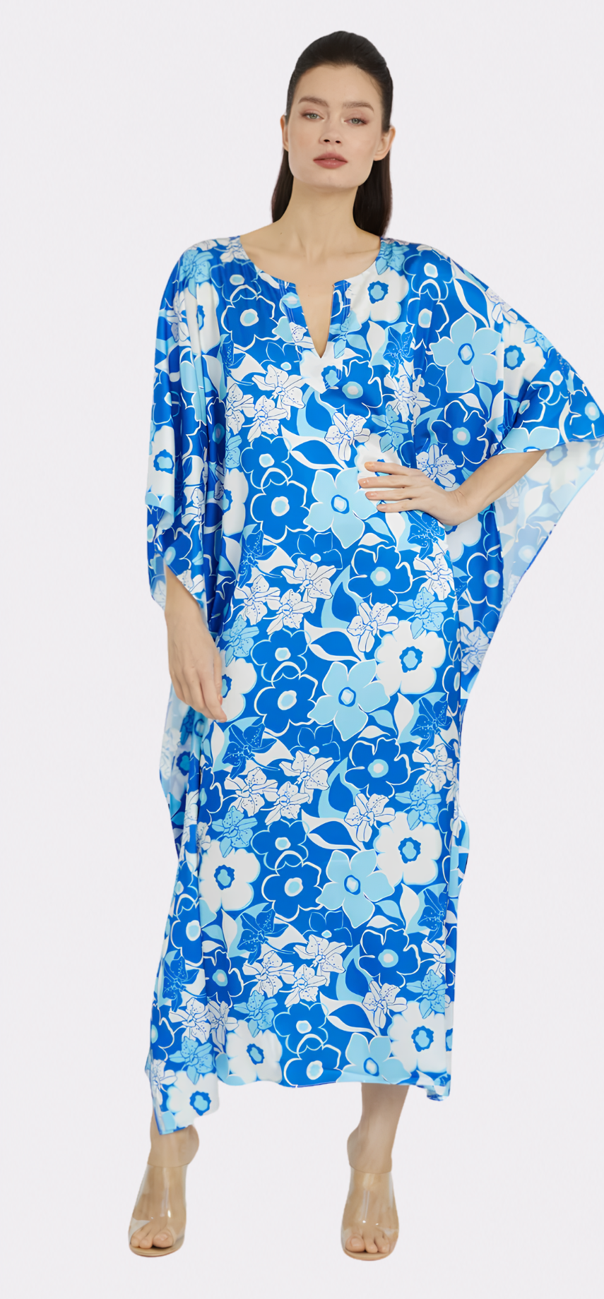 Blue Crush Long Caftan