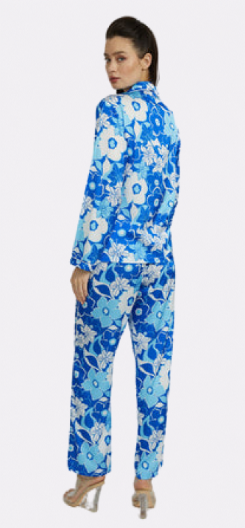 Blue Crush Long PJ Set