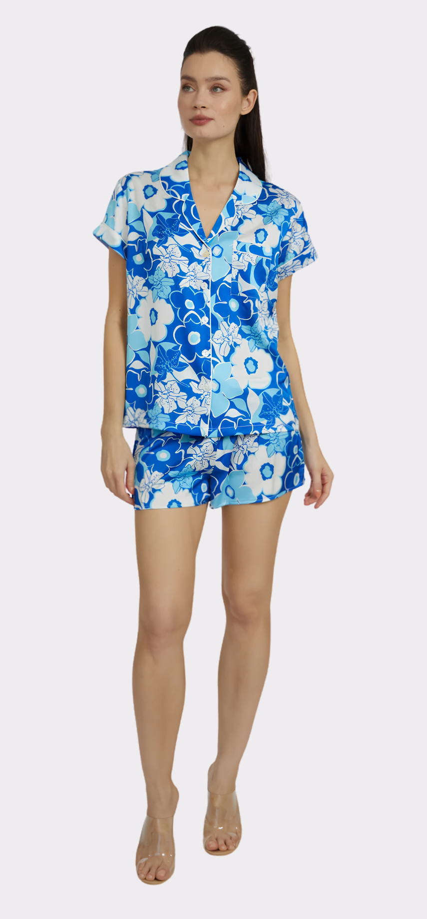Blue Crush Short PJ Set