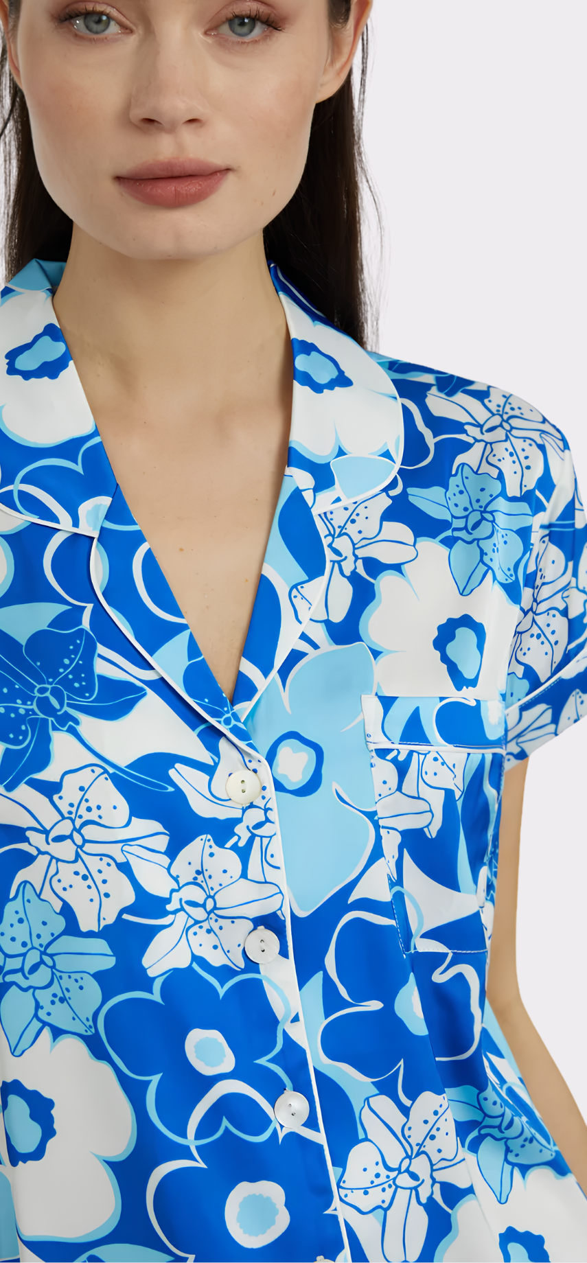 Blue Crush Short PJ Set