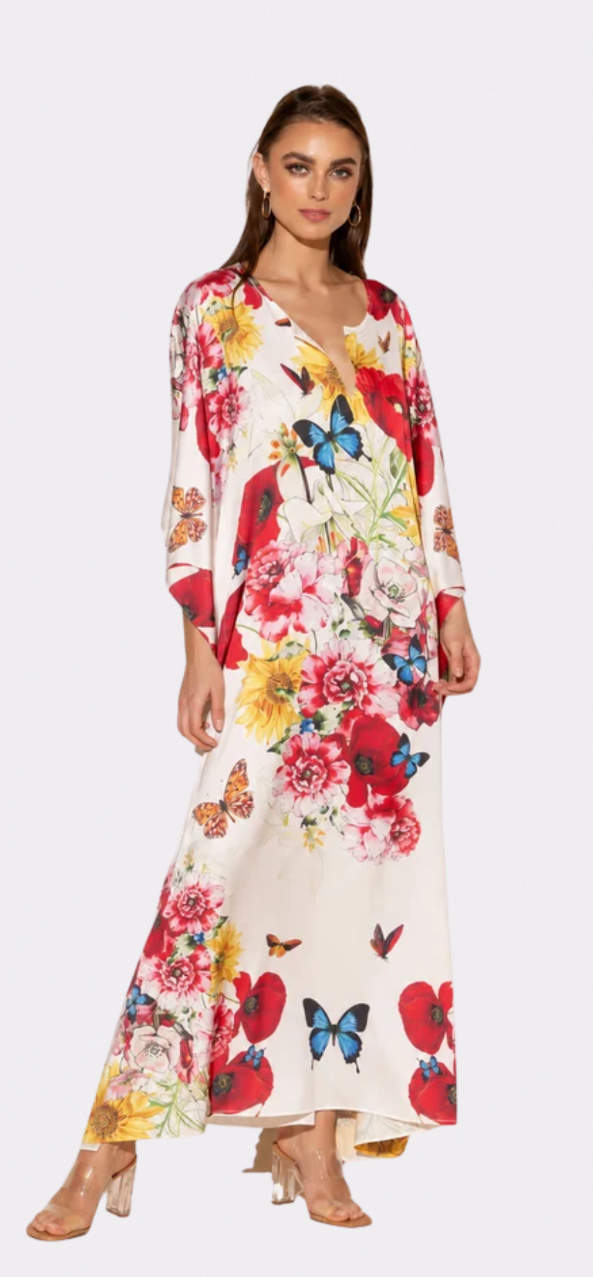 Bouquet Long Caftan