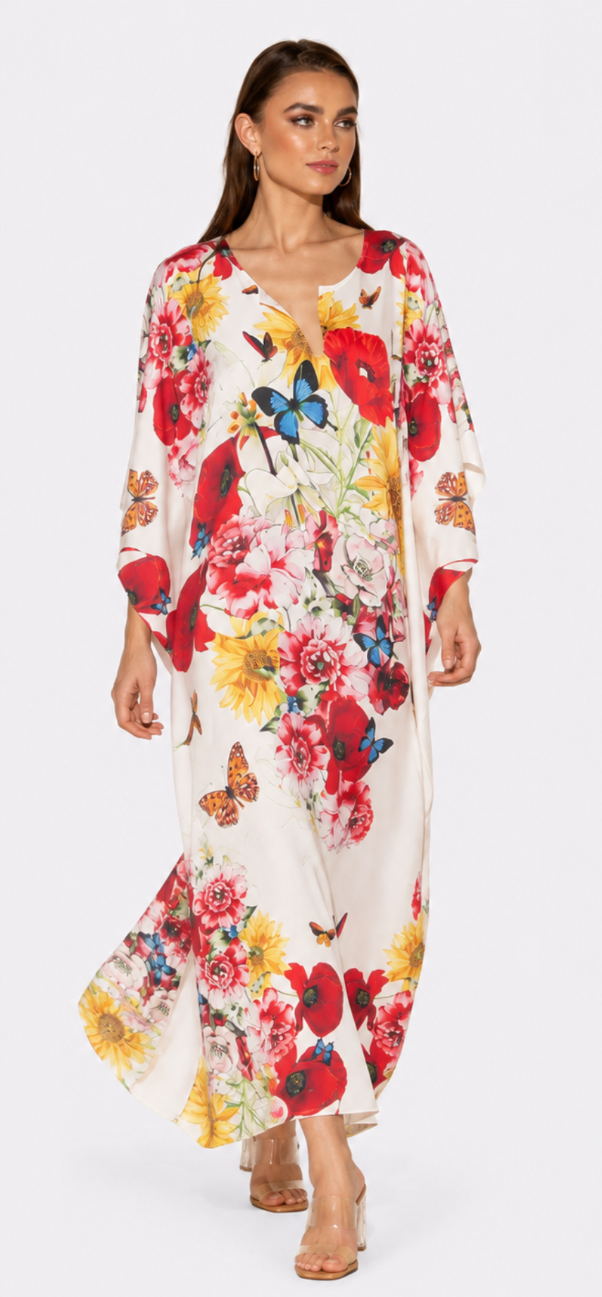 Bouquet Long Caftan